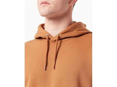 Carhartt Men's Midweight Hooded Logo Sweatshirt - Brown