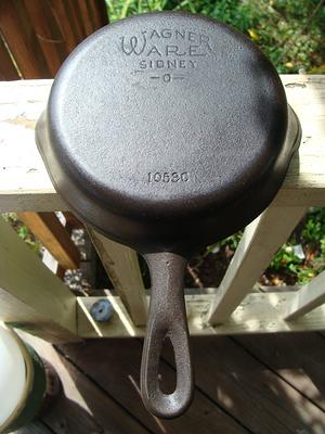 Vintage Wagner Ware Sidney 0 Cast Iron Skillet 1053 O No.3