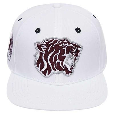 Men's Pro Standard Navy Jackson State Tigers Evergreen Mascot Snapback Hat