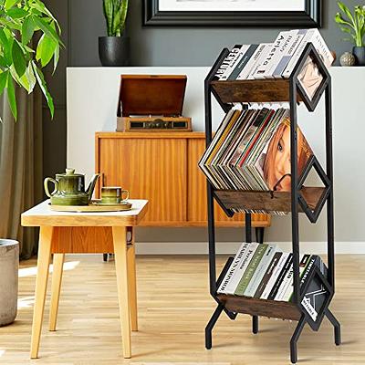 Audio Rack With Adjustable Shelf Height / Record Player Stand / Turntable  Stand / Hifi Rack / Stereo Cabinet 