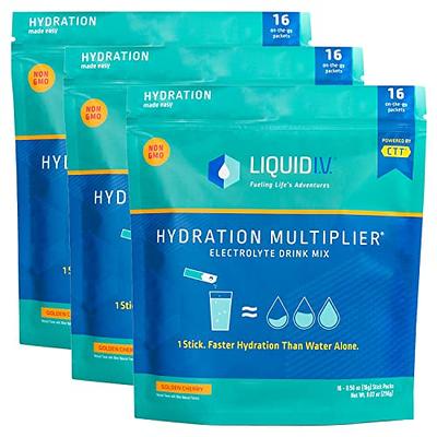 Liquid I.V. Hydration Multiplier, Electrolyte Powder, Easy Open