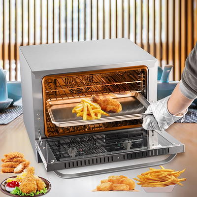 Air Fryer Toaster Oven, SWIPESMITH 24-in-1 Convection Air fryer, 26-QT XL  Capacity, Digital Countertop Oven with 100 Recipes, Accessories, Touch