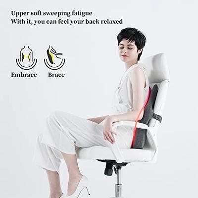  TOP COMFORT Orthopedic Patented Seat Cushion, Develop &  Designed by Doctor for Sciatica, Coccyx, Back & Tailbone Pressure & Pain  Relief Memory Foam & Gel Pillow for Office, Car, Desk Chair (