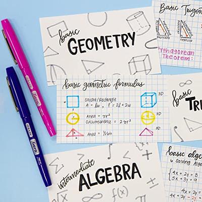 Basics Ruled Index Cards - 5x8 Inches (1 Packs of 100)