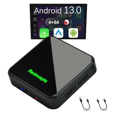CarlinKit Wireless CarPlay Ai Box Android 13 Plus 665 4GLTE Netflix   TV Android Auto Apple Car Play Streaming Box FOTA Size: QCM6125 8G 128G,  Color: EM android 13