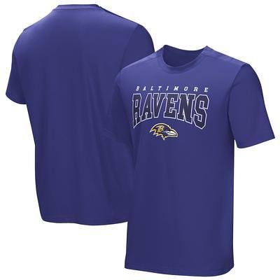 Men's Purple Baltimore Ravens Home Team Adaptive T-Shirt - Yahoo