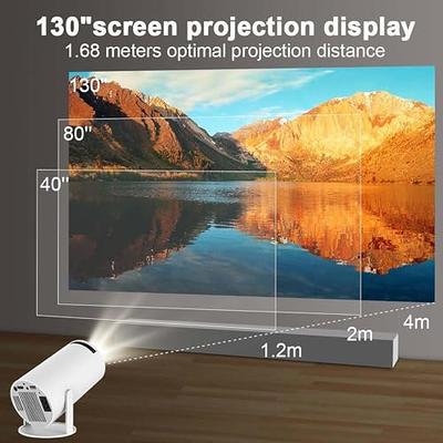 Net Caster Portable 4k Projector, Netcaster Projector, Proyector Portátil 4k,  Mini Spotlight Projector, Oklumi Projector, Portable Mini Projector with  Wifi and Bluetooth for Outdoor/Indoor (1PCS) - Yahoo Shopping