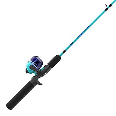 Zebco 202 Spincast Reel and Fishing Rod Combo, 5-Foot 6-Inch 2-Piece Fishing