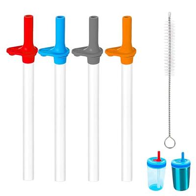KLOWOAH Replacement Straws Compatible with Zak 16oz Water Bottle, BPA-Free  and Durable (Pack of 6)