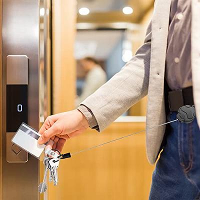 Heavy Duty Retractable Key Chains Can Hold Multiple Keys 