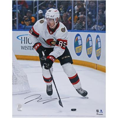 Tim Stutzle Ottawa Senators Unsigned NHL Debut Photograph