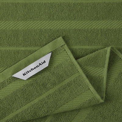 KitchenAid Albany Dark Green Kitchen Towel Set (Set of 4)