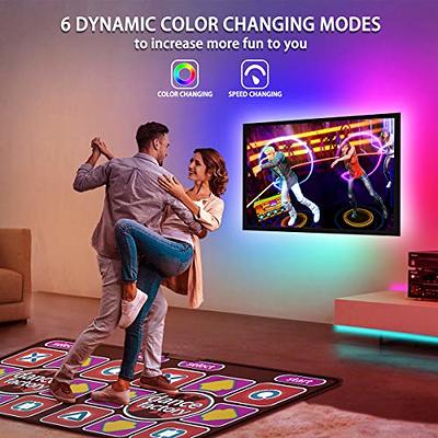 Emerald 10FT LED Strip Lights, Colored USB Connecting TV Backlight with  Remote, 16 Color Lights (SM-720-1610)