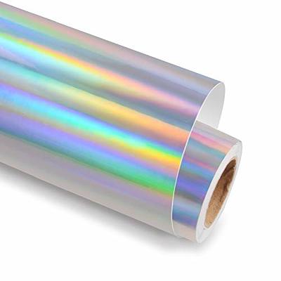 Cricut 12 x 48 Holographic Thread Permanent Glossy Premium Vinyl Roll