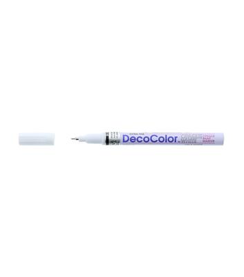 Marvy Uchida Extra Fine DecoColor Paint Marker - Opaque White - Yahoo  Shopping