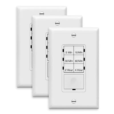 AVATAR CONTROLS Smart Single-Pole Rocker Switch with Wi-Fi Control and  Bluetooth Remote(1-Pack) AWS04F - The Home Depot