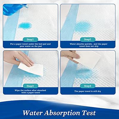 SOFYFINE Premium Disposable Bed Pads 23 x 36 (50 Count), Ultra Absorbent  Chux Underpads, Waterproof Incontinence Changing Pads for Women, Adults,  Senior, Kids and Pet, Blue - Yahoo Shopping