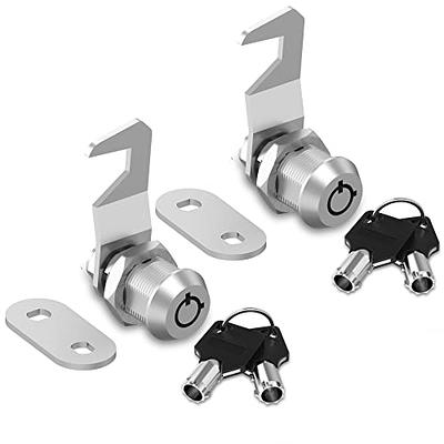 Hecfu 2 Pack Cabinet Locks RV Storage Locks, Tool Box Lock 5/8