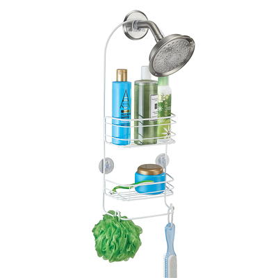 Kenney® 4-Tier Spring Tension Shower Corner Pole Caddy with Razor