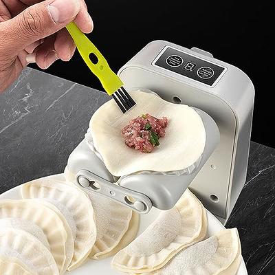  Electric Dumpling Maker Machine, 2 Size Double Head Automatic Dumpling  Maker Machine Household Quick Dumpling Forming Making Tool for Kitchen  Pierogi Dumpling Making : Home & Kitchen