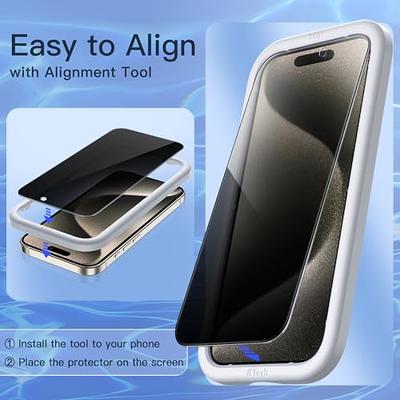  JETech Camera Lens Protector for iPhone 15 Pro 6.1