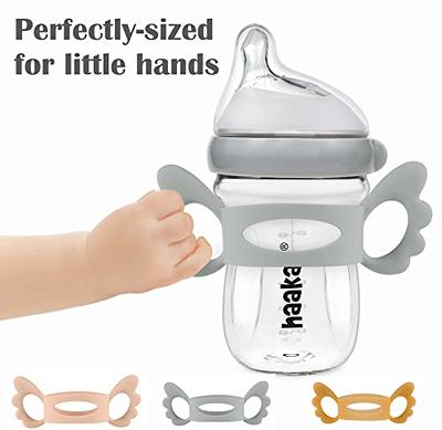 Haakaa 3 oz. Generation 3 Silicone Bottle Cover Clear