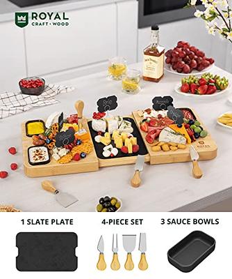  ROYAL CRAFT WOOD Charcuterie and Cheese Boards Set