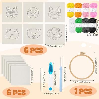 1pc 20.5cm Embroidery Hoop, Plastic Cross Stitch Hoops For Diy