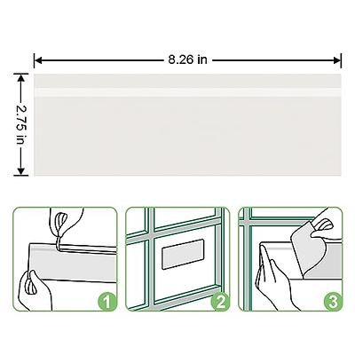 Window Fly Traps Indoor Clear 50 Pack, Sticky Indoor House Fly Trap Catcher  Killer Paper for Home Non-Toxic and Pesticide-Free