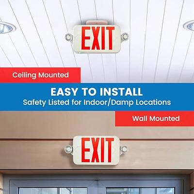 Emergency Lights and Exit Signs, Indoor Lighting