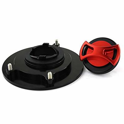 Xitomer CNC Aluminum Billet Fuel Tank Cap, Fit for ZX-6R ZX636 