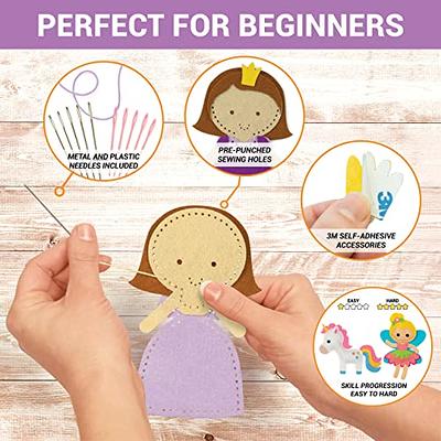 Sewing Kit for Kids Ages 8-12. A Fun Way to Learn to Sew. Create