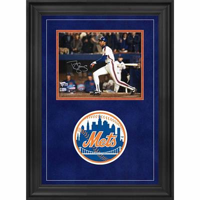 Framed Darryl Strawberry New York Mets Autographed Mitchell and