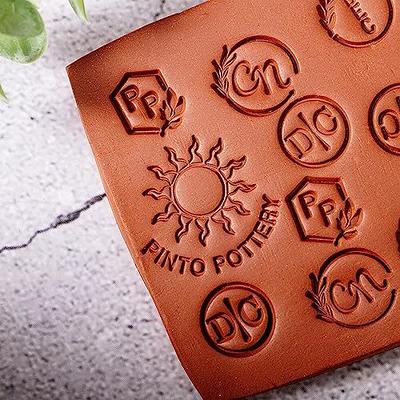 Custom Decorative Pottery Stamp for Pottery Clay – My Stamps Store