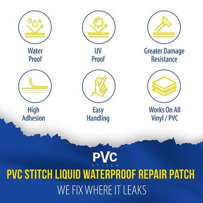 Bounce House Patch Repair Kit, Pool Patch for Above Ground Pools, Air  Mattress Patch Kit Heavy Duty, Vinyl Patches Kit for Tents, Canvas, Pool  Liner