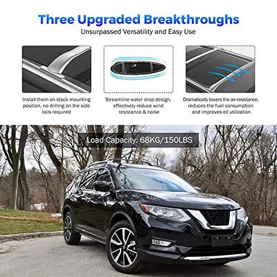 Partol Rogue Roof Rack Crossbars Compatible for Nissan Rogue 2014