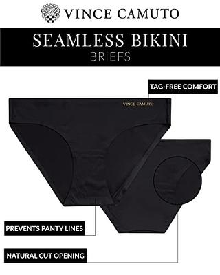 Vince Camuto Women's Underwear ? 10 Pack Seamless Microfiber Bikini Briefs  (S-XL), Size Medium, Peony/Rose/Lilac/Woodrose/Black - Yahoo Shopping