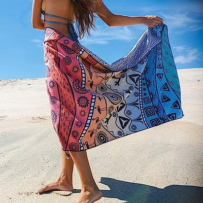 Extra Large Microfibre Lightweight Beach Towel Quick Dry Travel