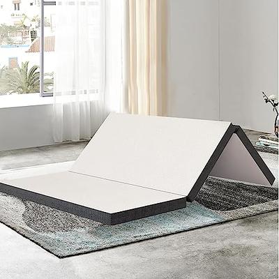 BLKMTY Folding Mattress 3 Inch Small Twin Mattress Tri-fold Memory