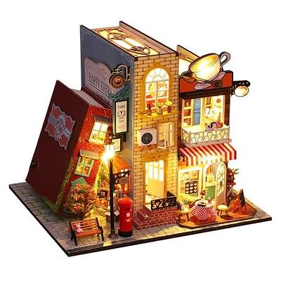 Leisurely Coffee Shop DIY Miniature House Kit 