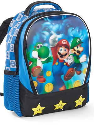 Accessory Innovations 5 Piece Kids Licensed Backpack Set Super Mario -  Office Depot