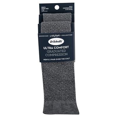 Buy Dr. Scholl's Black Graduated Compression Support Socks for Men at