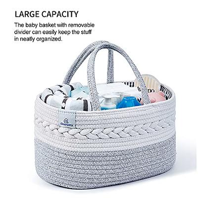 KeaBabies Diaper Caddy Organizer - Baby Organizer for Nursery, Car Storage  Organizer, Baby Gift Basket, Changing Table Organizer, Portable Diaper