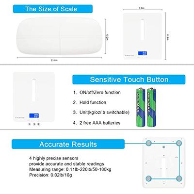 Digital Baby Scale, Infant Scale for Weighing in Pounds, Ounces, or  Kilograms up to 44 lbs, Newborn Baby Scale with Hold Function, Pet Scale  for Cats and Dogs