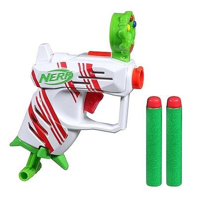  NERF Roblox Strucid: Boom Strike Dart Blaster, Pull-Down  Priming Handle, 2 Elite Darts, Code to Unlock in-Game Virtual Item, White :  Toys & Games