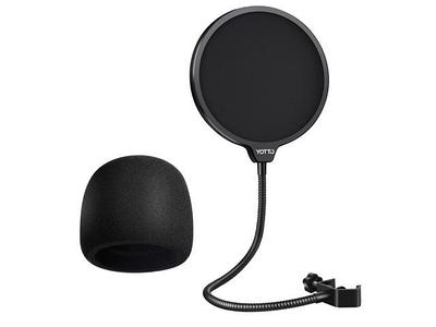 K669 Foam Mic Windscreen, Pop Filter Wind Cover Compatible with Fifine USB  Condenser Recording Microphone K669, T669, K669B by SUNMON - Yahoo Shopping