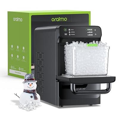 ZAFRO Ice Maker Countertop with Self-Cleaning, 26Lbs/24Hrs, 9