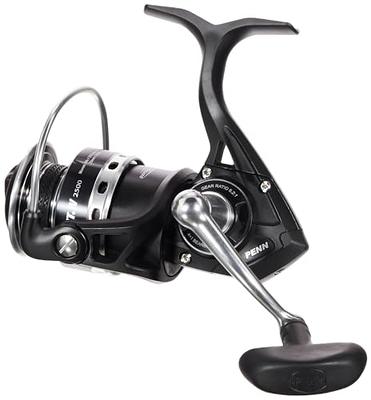 Pflueger President XT Spinning Fishing Reel, Size 25, 10 Stainless Steel  Ball Bearing System, Sealed Oil Felt Front Drag, Carbon Body with Machined  Aluminum Main Shaft and Gear : : Sports, Fitness