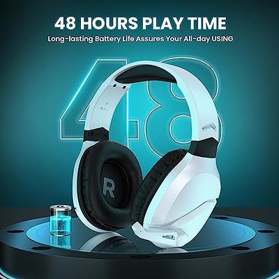 WolfLawS Wireless Gaming Headset with Noise Canceling Microphone