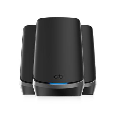 Orbi RBKE964B WiFi 6E Mesh System 4-Pack 960 Series Black Edition